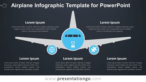 Airplane Infographic Template for PowerPoint ...
