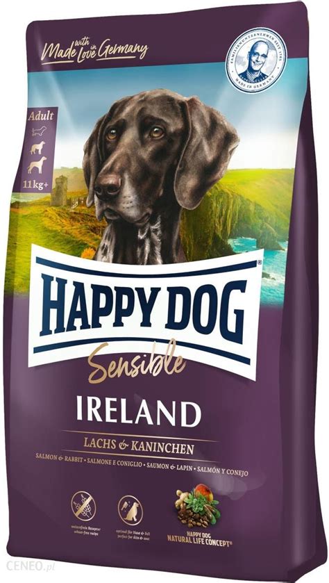 Karma Happy Dog Sensible Ireland Łosoś Królik 1kg Ceny I Opinie