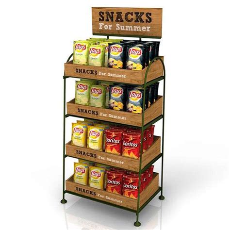 The Characteristics Of Snack Display Rack