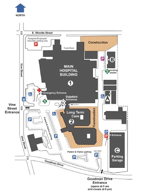 Facility Map Cincinnati Va Medical Center