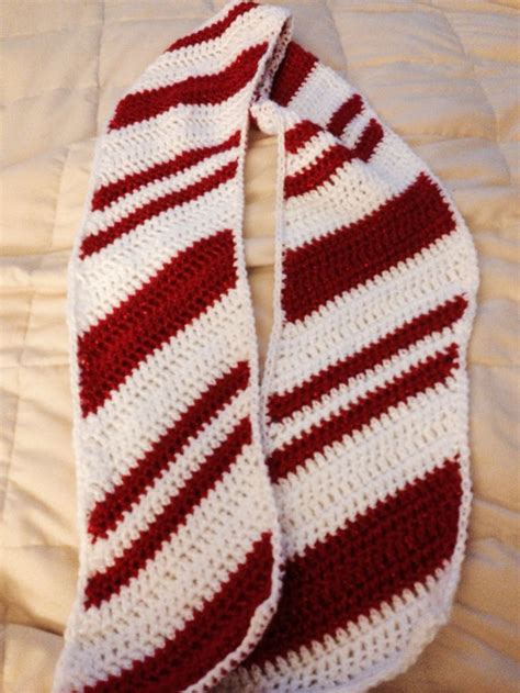 Candy Cane Scarf Knit Crochet Crochet Crochet Scarf