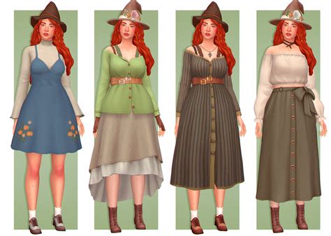 Sims 4 Witch Clothing Cc