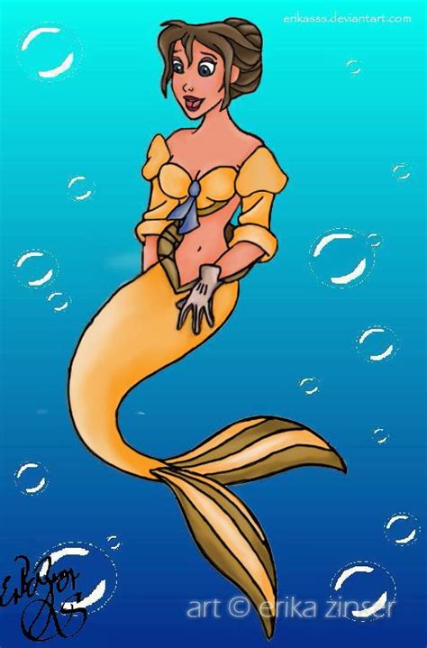 Pinup Mermaids Jane By Glimpen On Deviantart Disney