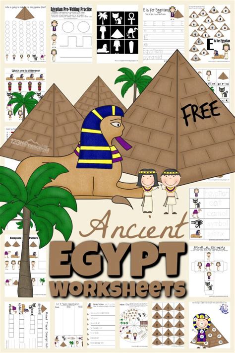 Free Ancient Egypt Printable Worksheets Pdf Ancient Egypt For Kids
