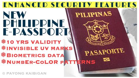 Philippine Passport Secret Features Of Our New Philippine Passport