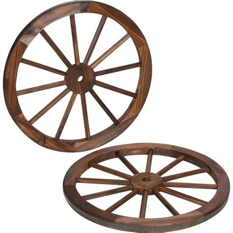 There are 1152 wagon wheel decor for sale on etsy, and they cost $61.70 on average. Trademark Innovations Decorative 24 in. Dia Vintage Wood ...