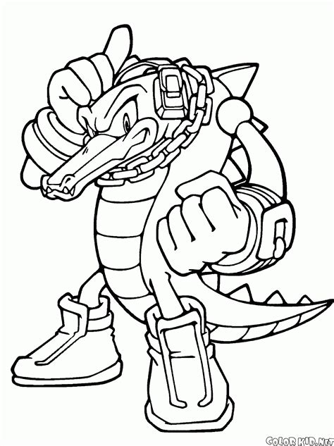 Written at the bottom is. Knuckles Coloring Pages at GetColorings.com | Free ...