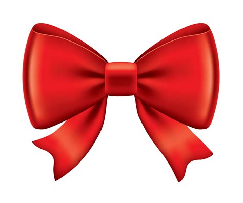 red ribbon bow PNG png image
