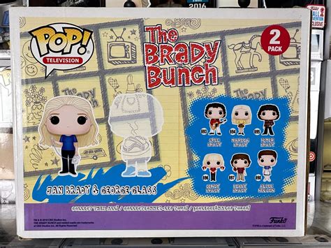 The Brady Bunch Jan Brady And George Glass 2 Pack 2018 Fall Convent Popsession