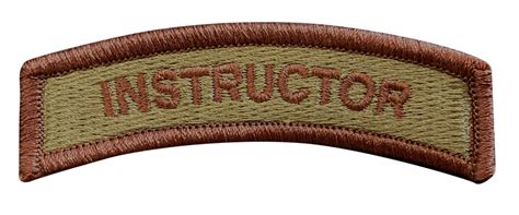 Multicam Ocp Instructor Tab With Hook Backing Spice Brown Letters And