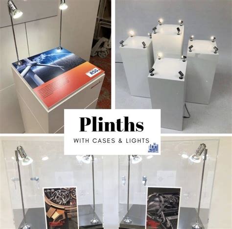 Display Show Cases And Lighting To Hire Or Buy