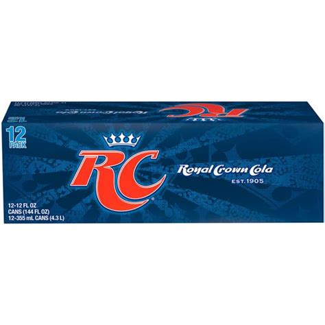 Rc Royal Crown Cola 12 Pack Hy Vee Aisles Online Grocery Shopping