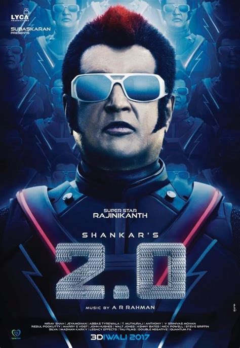 Rajinikanth Akshay Kumars 20 First Look Poster Revealed Photos