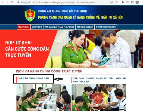 Hướng Dẫn Cách đăng Ký Làm Thẻ Cccd Online Tại Tp Hcm