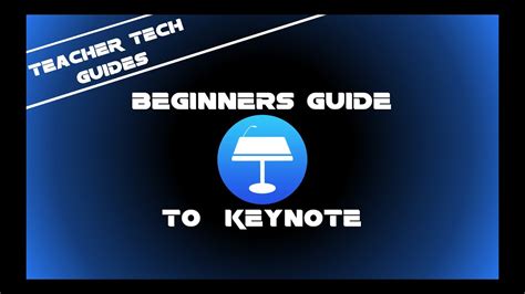 How To Use Keynote Beginners Guide Youtube