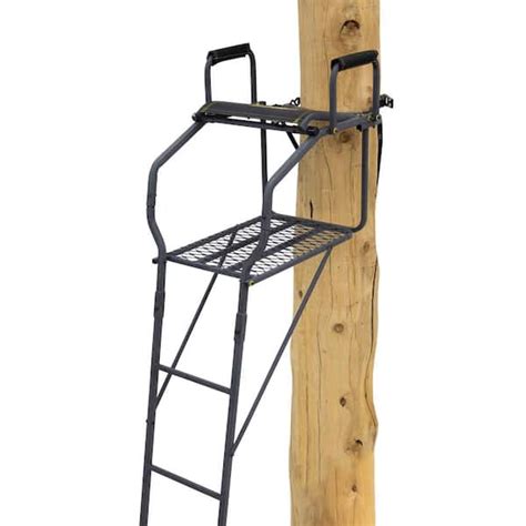 Rivers Edge Bowman 1 Man Ladder Stand Re663 The Home Depot