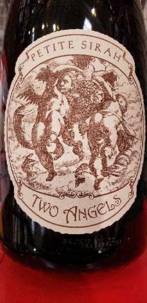 2016 Two Angels Petite Sirah Red Hills Lake County Usa California