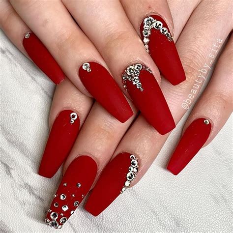 Nail Art L Glamour L Fashion Pe Instagram Red Stylish Follow