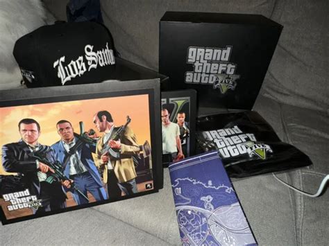 Grand Theft Auto V Gta 5 Collectors Edition Ps3 Complete Rare Promo