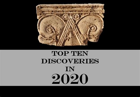 Top Ten Discoveries In Biblical Archaeology In 2020 Bible Archaeology