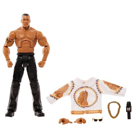 Wwe Elite Collection Greatest Hits The Rock Action Figure