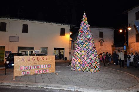 Lalbero Di Natale Alluncinetto Realizzato Dalle Donne Di ‘bettolle In Rosa By La