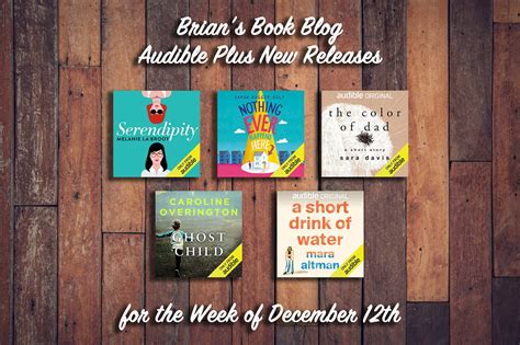 Audible Free Audiobooks Brians Book Blog Week Of December 12th