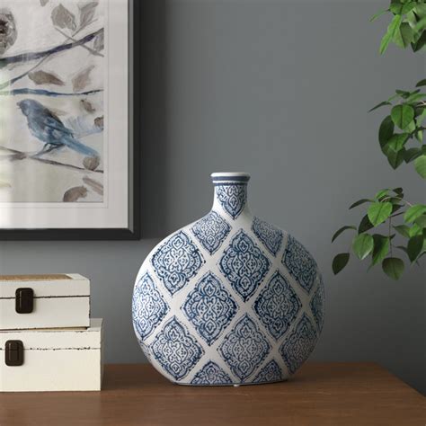 Lark Manor Adinda Ceramic Table Vase And Reviews Wayfair