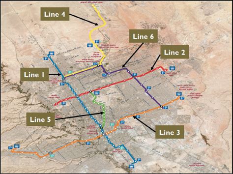 Riyadh Metro Lines Download Scientific Diagram