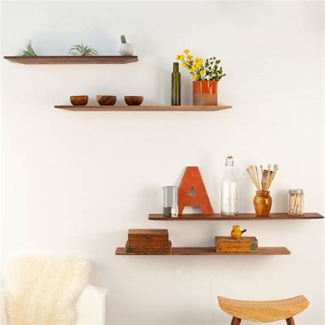 Thin Floating Wooden Shelves Floating Shelves Shelf Decor Shelves