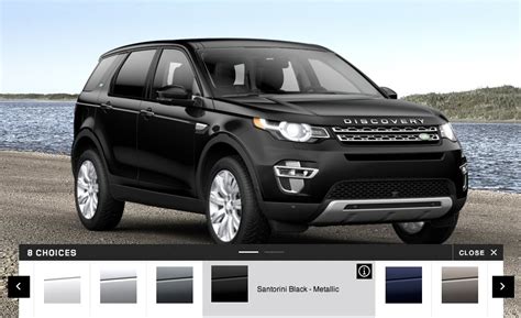 Land Rover Discovery Sport Options Color