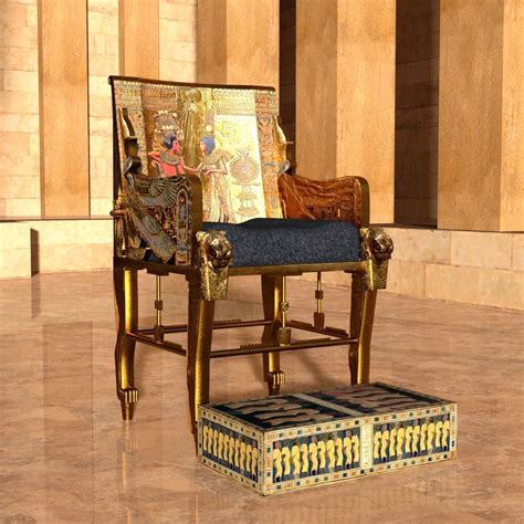 Tutankhamun Throne 3d Model Cgtrader