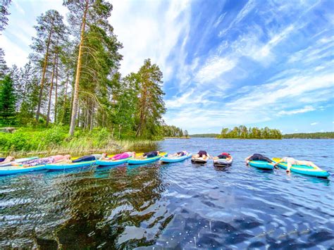 Ontspannende Activiteiten Lake Saimaa Saimaameer Finland