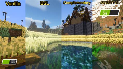 Minecraft Shaders Comparison Complementary Shaders Vs Bsl Shaders My Xxx Hot Girl