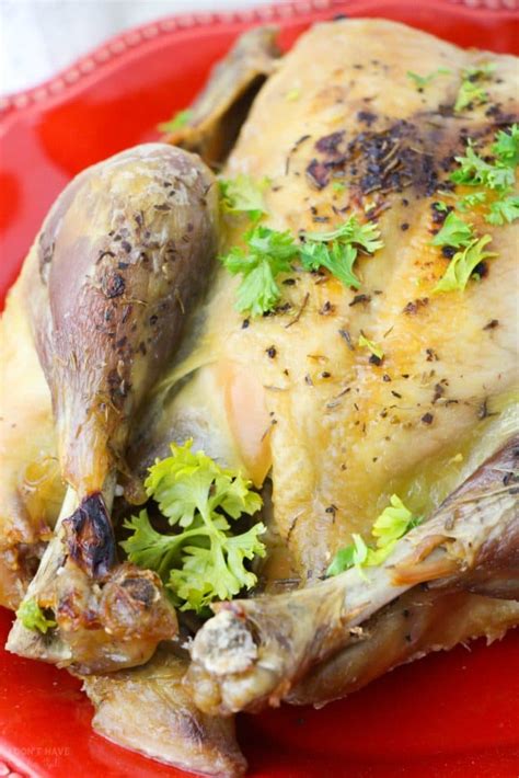 The idea of roasting a whole chicken can seem far m. Instant Pot Whole Chicken - I Don't Have Time For That!