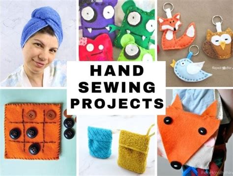 15 Easy Hand Sewing Projects For Kids And Adults ⋆ Hello Sewing