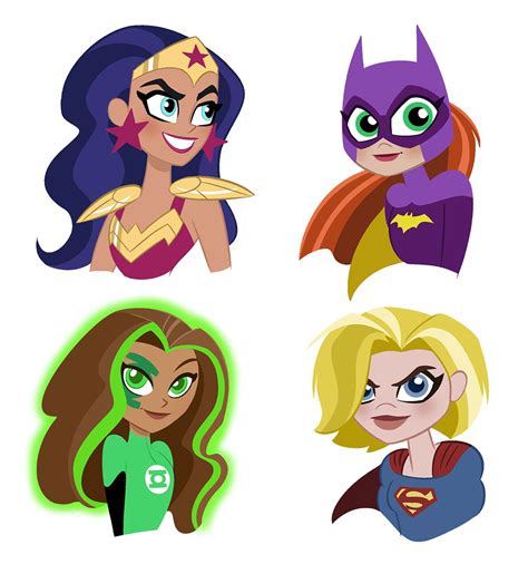 dc super hero girls ⁣ ⁣ dccomics dcsuperherogirls wonderwoman batgril greenlantern