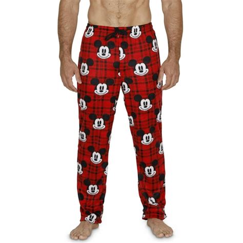 Mickey Mouse Disney Mens Pajama Pants Loungewear Sweatpants Mickey