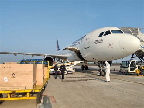 Philippine Red Cross Charters Pal A320 For Cargo Mission