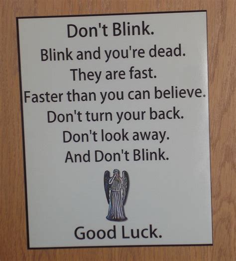 Maybe you would like to learn more about one of these? Doctor Who Print Don't Blink Weeping Angels by Geektique on Etsy More geekery! (With images ...