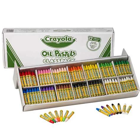 Crayola Oil Pastels Classpack Beckers School Supplies