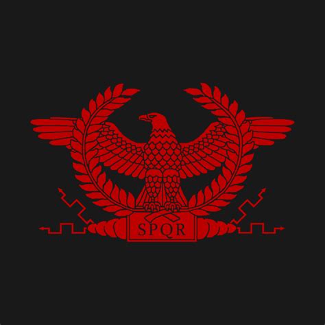 Roman Red Eagle Invictus T Shirt Teepublic