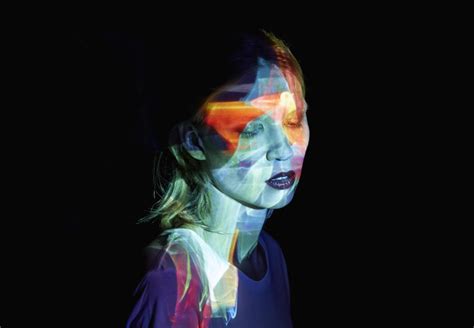 Projections Mapping Portraits By Mads Perch And Gemma Fletcher