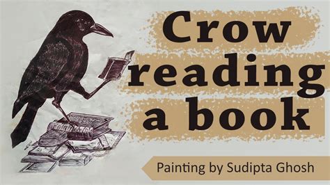 Crow Reading A Book Youtube