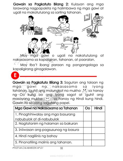 Worksheet In Araling Panlipunan Grade Images Sexiz Pix