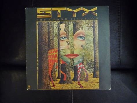 Vintage Styx The Grand Illusion Released In 1977 Etsy Styx The
