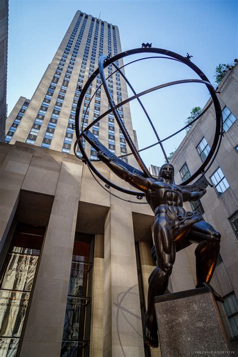 Rockefeller Center Atlas statue Frédéric Roustit Flickr