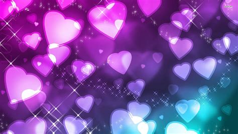 Colorful Heart Backgrounds Wallpaper Cave