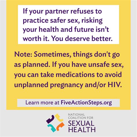 Making The Case For Safer Sex Five Simple Lines Ncsh