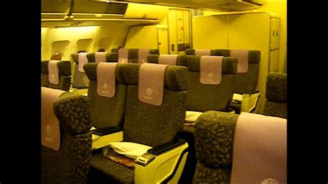 China Eastern Airlines Business Class Seat A300 600r Youtube